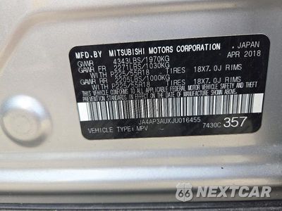 Zdjęcie 13 z 13 samochodu: 2018 MITSUBISHI OUTLANDER SPORT ES VIN:JA4AP3AUXJU016455 - miniatura