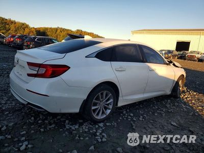 Trzecie zdjęcie samochodu z tyłu: 2021 HONDA ACCORD LX VIN:1HGCV1F17MA107424 - miniatura