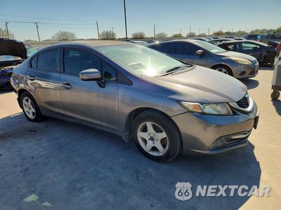 Czwarte zdjęcie samochodu z boku: 2014 HONDA CIVIC LX VIN:2HGFB2F50EH501249 - miniatura