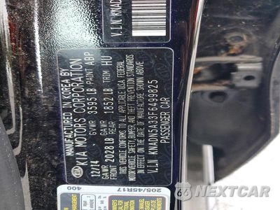 Zdjęcie 13 z 13 samochodu: 2015 KIA RIO 5-DOOR SX VIN:KNADN5A33F6499825 - miniatura