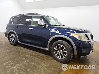 Czwarte zdjęcie samochodu z boku: 2018 NISSAN ARMADA SL VIN:JN8AY2ND4J9050180 - miniatura