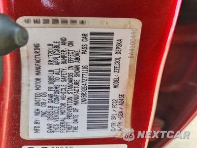 Zdjęcie 12 z 12 samochodu: 2007 TOYOTA COROLLA S VIN:1NXBR32E47Z771116 - miniatura