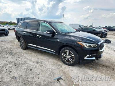 Czwarte zdjęcie samochodu z boku: 2017 INFINITI QX60 BASE VIN:5N1DL0MM6HC554736 - miniatura