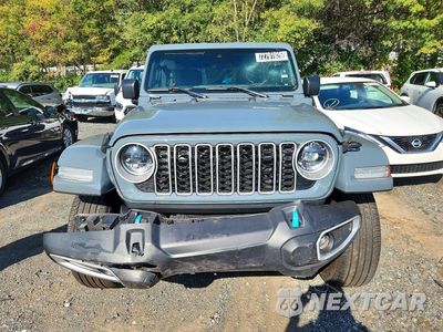 Piąte zdjęcie samochodu w środku: 2024 JEEP WRANGLER SAHARA 4XE VIN:1C4RJXP61RW257394 - miniatura