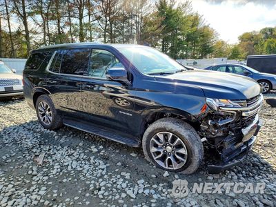 Czwarte zdjęcie samochodu z boku: 2022 CHEVROLET TAHOE K1500 LT VIN:1GNSKNKD3NR208528 - miniatura