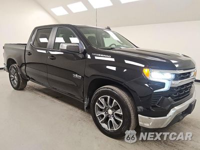 Czwarte zdjęcie samochodu z boku: 2022 CHEVROLET SILVERADO C1500 LT VIN:2GCPACED8N1505272 - miniatura