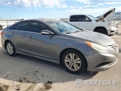 Czwarte zdjęcie samochodu z boku: 2014 HYUNDAI SONATA GLS VIN:5NPEB4AC5EH859241 - miniatura