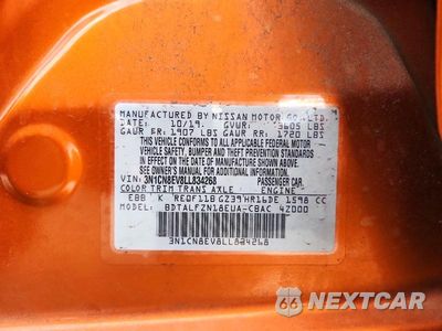 Zdjęcie 12 z 12 samochodu: 2020 NISSAN VERSA SV VIN:3N1CN8EV8LL834268 - miniatura