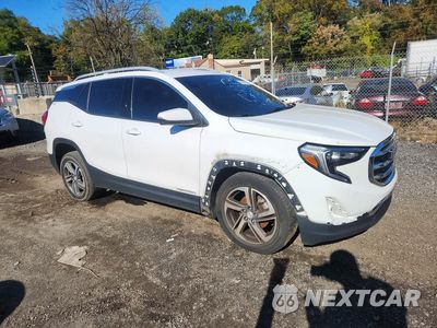 Czwarte zdjęcie samochodu z boku: 2021 GMC TERRAIN SLT VIN:3GKALPEV9ML390070 - miniatura