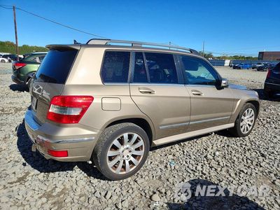 Trzecie zdjęcie samochodu z tyłu: 2010 MERCEDES-BENZ GLK 350 4MATIC VIN:WDCGG8HBXAF467420 - miniatura