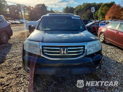 Piąte zdjęcie samochodu w środku: 2014 HONDA PILOT TOURING VIN:5FNYF4H91EB036008 - miniatura