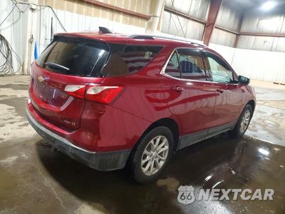 Trzecie zdjęcie samochodu z tyłu: 2018 CHEVROLET EQUINOX LT VIN:3GNAXUEU8JS607137 - miniatura