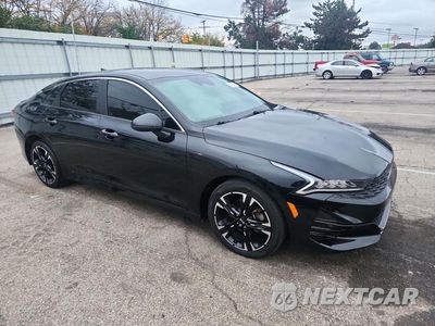 Czwarte zdjęcie samochodu z boku: 2021 KIA K5 GT LINE VIN:5XXG64J21MG018614 - miniatura