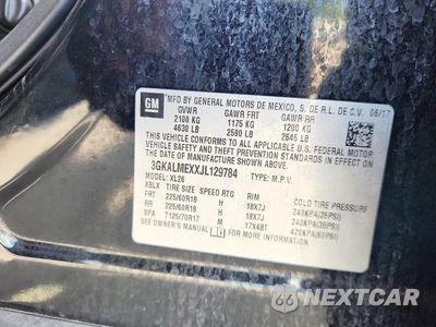 Zdjęcie 13 z 13 samochodu: 2018 GMC TERRAIN SLE VIN:3GKALMEXXJL129784 - miniatura