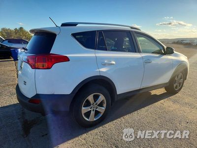 Trzecie zdjęcie samochodu z tyłu: 2015 TOYOTA RAV4 XLE VIN:JTMRFREVXFD098440 - miniatura
