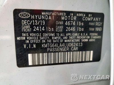 Zdjęcie 13 z 13 samochodu: 2020 GENESIS G70 2.0T VIN:KMTG64LA4LU062413 - miniatura