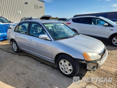 Czwarte zdjęcie samochodu z boku: 2003 HONDA CIVIC EX VIN:1HGES26793L001927 - miniatura