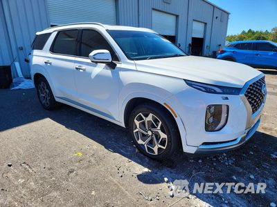 Czwarte zdjęcie samochodu z boku: 2021 HYUNDAI PALISADE CALLIGRAPHY VIN:KM8R74HEXMU306420 - miniatura