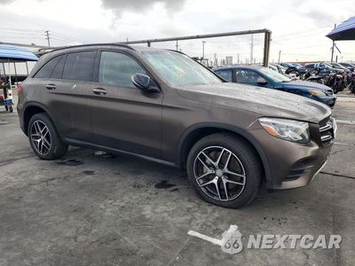Czwarte zdjęcie samochodu z boku: 2017 MERCEDES-BENZ GLC 300 VIN:WDC0G4JB1HF162693 - miniatura