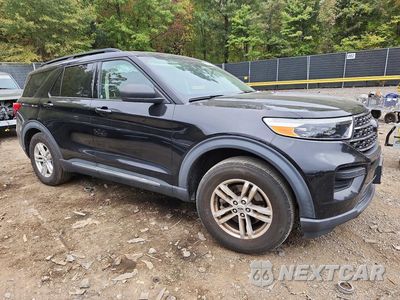 Czwarte zdjęcie samochodu z boku: 2020 FORD EXPLORER XLT VIN:1FMSK8DHXLGB44566 - miniatura