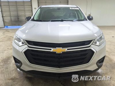 Piąte zdjęcie samochodu w środku: 2021 CHEVROLET TRAVERSE LS VIN:1GNEVFKWXMJ103896 - miniatura