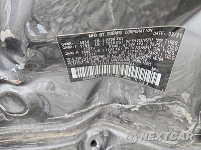 Zdjęcie 12 z 12 samochodu: 2021 SUBARU OUTBACK PREMIUM VIN:4S4BTADC8M3204054 - miniatura