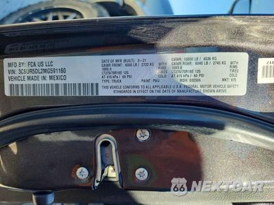 Zdjęcie 12 z 12 samochodu: 2021 RAM 2500 BIG HORN VIN:3C6UR5DL2MG591160 - miniatura