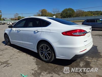 Drugie zdjęcie samochodu z przodu: 2019 FORD FUSION SEL VIN:3FA6P0CDXKR224566 - miniatura