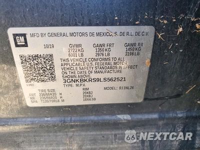 Zdjęcie 13 z 13 samochodu: 2020 CHEVROLET BLAZER RS VIN:3GNKBKRS9LS562521 - miniatura