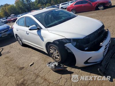 Czwarte zdjęcie samochodu z boku: 2017 HYUNDAI ELANTRA SE VIN:5NPD74LF8HH196501 - miniatura