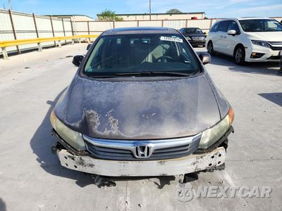 Piąte zdjęcie samochodu w środku: 2012 HONDA CIVIC EX VIN:2HGFB2F88CH519019 - miniatura