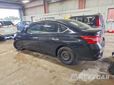 Drugie zdjęcie samochodu z przodu: 2019 NISSAN SENTRA S VIN:3N1AB7AP4KY380331 - miniatura