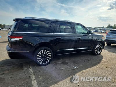 Trzecie zdjęcie samochodu z tyłu: 2023 LINCOLN NAVIGATOR L BLACK LABEL VIN:5LMJJ3TGXPEL00193 - miniatura
