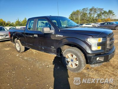 Czwarte zdjęcie samochodu z boku: 2015 FORD F150 SUPER CAB VIN:1FTEX1EP8FKF20876 - miniatura