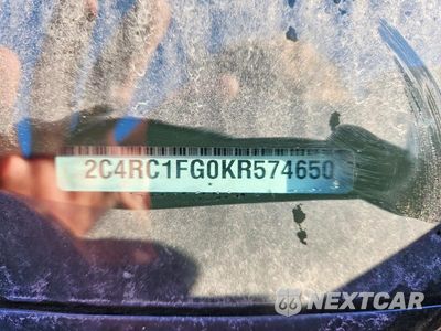Zdjęcie 13 z 13 samochodu: 2019 CHRYSLER PACIFICA TOURING PLUS VIN:2C4RC1FG0KR574650 - miniatura