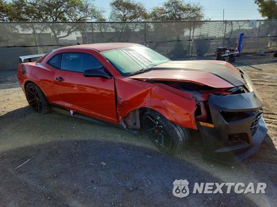 Czwarte zdjęcie samochodu z boku: 2013 CHEVROLET CAMARO LS VIN:2G1FA1E33D9223170 - miniatura