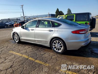 Drugie zdjęcie samochodu z przodu: 2020 FORD FUSION SE VIN:3FA6P0HD1LR145796 - miniatura