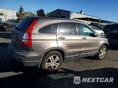 Trzecie zdjęcie samochodu z tyłu: 2010 HONDA CR-V EXL VIN:5J6RE4H75AL100414 - miniatura