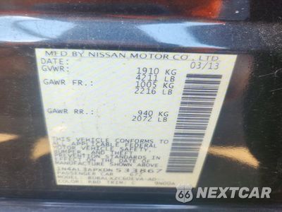Zdjęcie 13 z 13 samochodu: 2013 NISSAN ALTIMA 2.5 VIN:1N4AL3APXDN533867 - miniatura