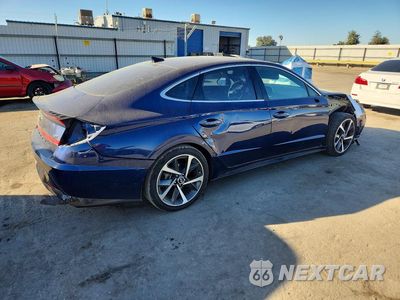 Trzecie zdjęcie samochodu z tyłu: 2022 HYUNDAI SONATA SEL PLUS VIN:5NPEJ4J28NH148434 - miniatura