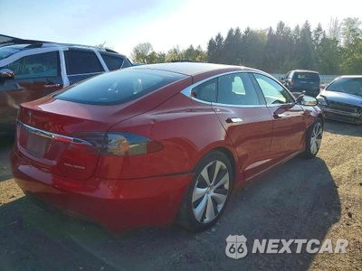 Trzecie zdjęcie samochodu z tyłu: 2020 TESLA MODEL S VIN:5YJSA1E21LF399898 - miniatura