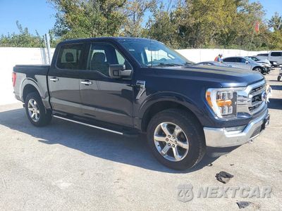 Czwarte zdjęcie samochodu z boku: 2021 FORD F150 SUPERCREW VIN:1FTEW1EP2MKD72630 - miniatura
