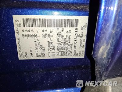 Zdjęcie 12 z 12 samochodu: 2023 NISSAN ROGUE SV VIN:5N1BT3BAXPC837916 - miniatura