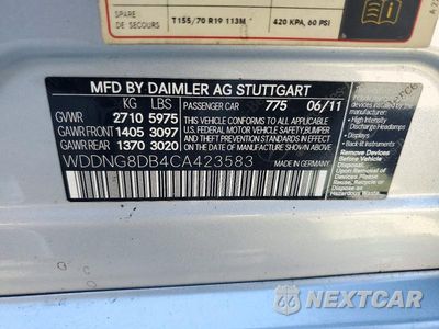Zdjęcie 12 z 12 samochodu: 2012 MERCEDES-BENZ S 350 BLUETEC VIN:WDDNG8DB4CA423583 - miniatura
