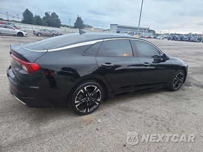 Trzecie zdjęcie samochodu z tyłu: 2021 KIA K5 GT LINE VIN:5XXG64J21MG018614 - miniatura