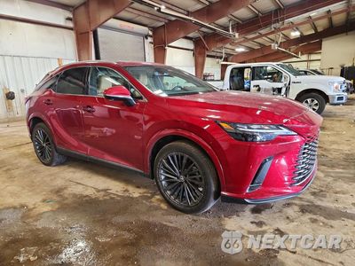 Czwarte zdjęcie samochodu z boku: 2025 LEXUS RX 350H PREMIUM VIN:2T2BBMCA9SC099257 - miniatura