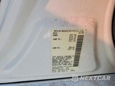 Zdjęcie 12 z 12 samochodu: 2018 NISSAN ALTIMA 2.5 S VIN:1N4AL3AP9JC211101 - miniatura