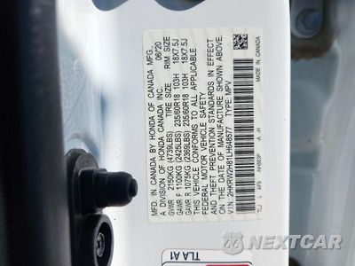 Zdjęcie 13 z 13 samochodu: 2020 HONDA CR-V EXL VIN:2HKRW2H81LH648577 - miniatura