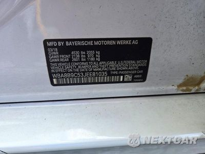 Zdjęcie 12 z 12 samochodu: 2018 BMW 330 I VIN:WBA8B9C53JEE81035 - miniatura