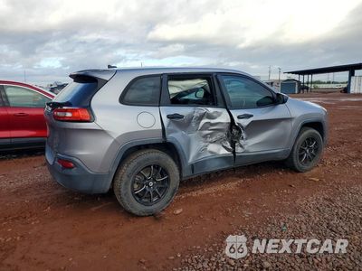 Trzecie zdjęcie samochodu z tyłu: 2014 JEEP CHEROKEE SPORT VIN:1C4PJMAB3EW266765 - miniatura